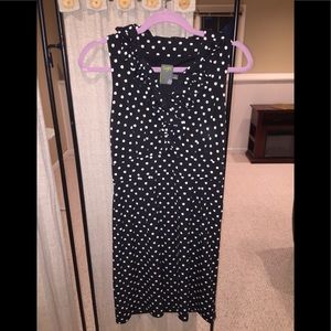 Taylor Size 6 Classic Polka Dot Dress